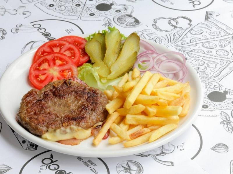 Burger (porcija 500gr)